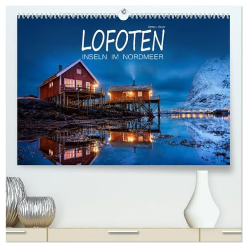 Lofoten - Inseln im Nordmeer (hochwertiger Premium Wandkalender 2026 DIN A2 quer), Kunstdruck in Hochglanz: Landschaften auf den Lofoten im Wandel der Jahreszeiten (CALVENDO Natur)