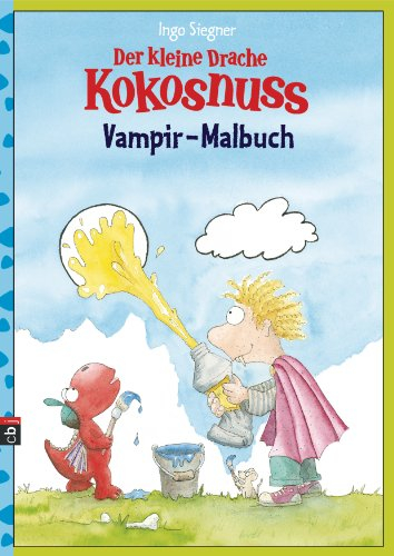 Der kleine Drache Kokosnuss - Vampir-Malbuch (Lustige Malbücher)