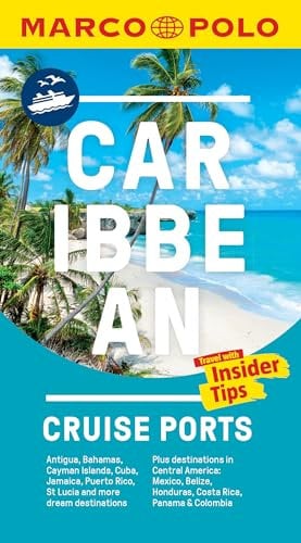 Caribbean Cruise Ports Marco Polo Pocket Guide - with pull out maps