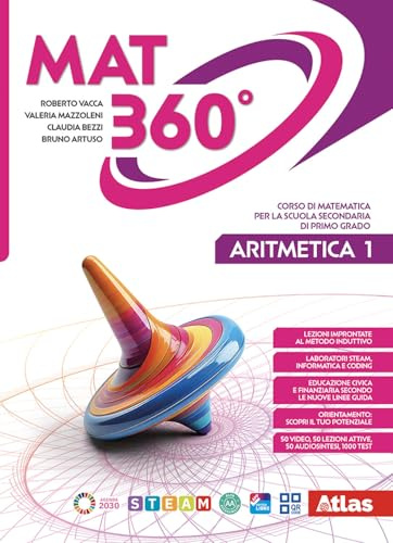 Mat 360. Aritmetica. Geometria. Con Quaderno. Per la Scuola media. Con e-book. Con espansione online (Vol. 1)