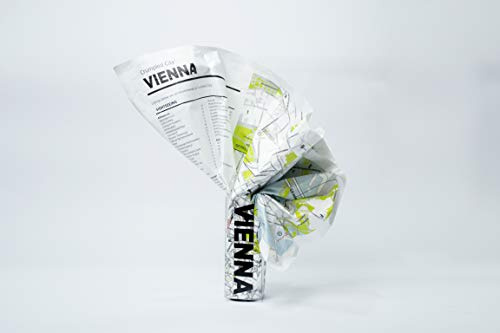 Crumpled City Vienna (internationale Ausgabe des Stadtplans Wien/Vienna in englischer Sprache): Die cleveren Stadtpläne für Großstadtnomaden: Soft ... jungles. Waterproof (Crumpled City Maps)