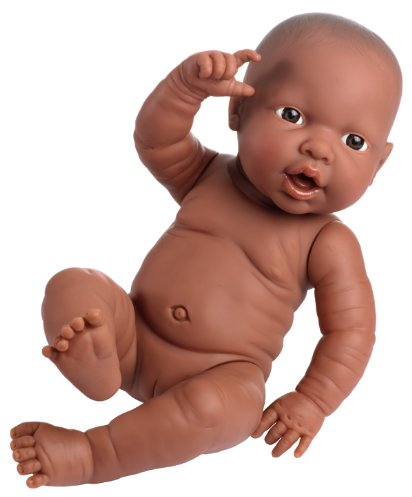 Bayer Design 94200AA - Neugeborenen Baby BG Mädchen, 42 cm, Dunkelhäutig