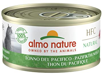 almo nature HFC Natural Katzenfutter nass -Pazifikthunfisch 24er Pack (24 x 70g)
