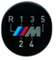 BMW M 5-Gang Schaltknauf Emblem (25111221613)