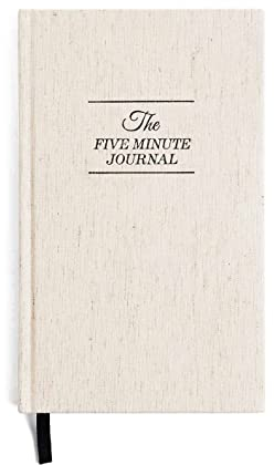 Das 5-Minuten-Tagebuch: Ein zufriedeneres Ich in 5 Minuten täglich – vom ursprünglichen Erschaffer des 5-Minuten-Tagebuchs, schlichtes geleitetes Tagesformat – für mehr Dankbarkeit und Zufriedenheit, Lebensplaner, Dankbarkeitsliste (in englischer Sprache)