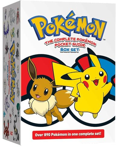 Pokémon: The Complete Pokémon Pocket Guide Box Set: The Complete Pokémon Pocket Guide (Pokémon: The Complete Pokémon Pocket Guides)