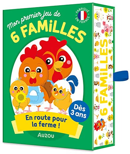 Editions AUZOU - Mon Premier Jeu de 6 Familles