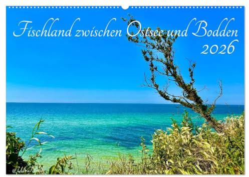 Fischland zwischen Ostsee und Bodden (Wandkalender 2026 DIN A2 quer), CALVENDO Monatskalender: Faszinierende Bilder einer Ostseehalbinsel (CALVENDO Orte)
