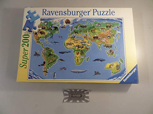 Ravensburger Puzzle. Weltkarte
