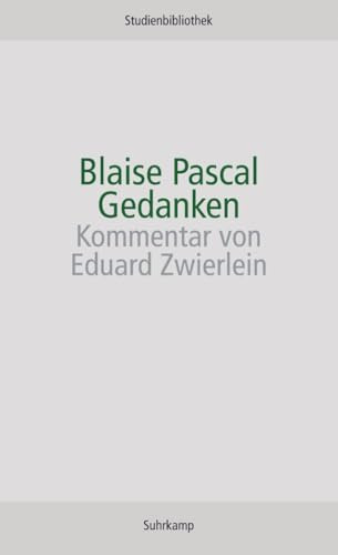 Gedanken (Suhrkamp Studienbibliothek)