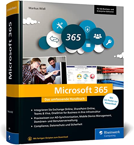 Microsoft 365: Das umfassende Handbuch für alle Admins. Für alle Business- und Enterprise-Editionen geeignet