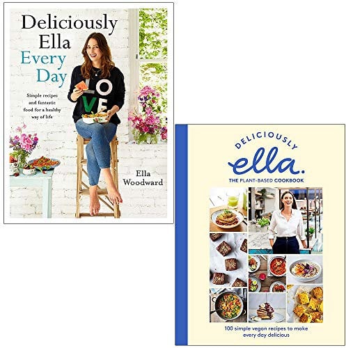Deliciously Ella Every Day & Deliciously Ella The Plant-Based Cookbook By Ella Mills Woodward 2 Books Collection Set