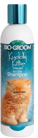 Bio-Groom Kuddly Kitty - Sanftes Katzenshampoo - Hinterlässt das Fell weich und sauber - Tränenfrei - Frei von Parabenen und künstlichen Verdickungsmitteln - Konzentrat 1:2 (Verdünnt 708 ml) - 236 ml