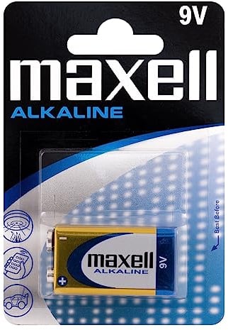 Maxell 6LR61-MN1604, Pila Transistor 9V