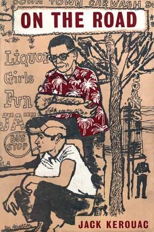 On The Road Book Covers Art 59x84cm Poster