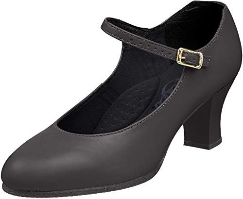 Capezio Damen Student Footlight Character Schuh, Black, 40.5 EU