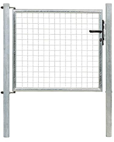Alberts 600044 Wellengitter-Einzeltor | verschiedene Breiten und Höhen | feuerverzinkt | Breite 100 cm | Höhe 75 cm