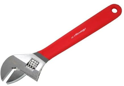 Neilsen CT0306 15-Inch Adjustable Wrench - 380mm Adjustable Spanner with Dipped Handle