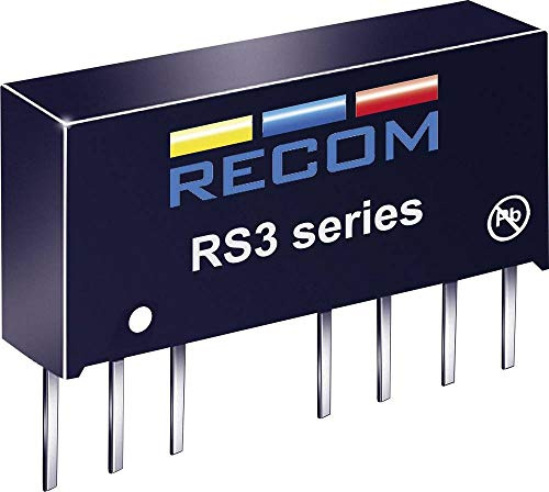 RECOM RS3-1212D DC/DC-Wandler, Print 12 V/DC 12 V/DC, -12 V/DC 125 mA 3 W Anzahl Ausgänge: 2 x Inhalt 1 St.