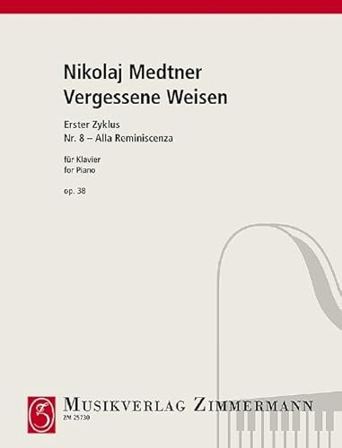 Motifs oubliés: No. 4 Alla Reminiscenza. op. 38/8. piano.