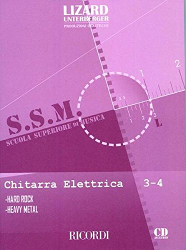CHITARRA ELETTRICA: HARD ROCK E HEAVY METAL - GUITARE +CD