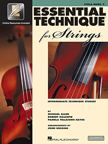 Essential Technique for Strings Viola Book Three: A Comprehensive String Method: Intermediate Technique Studies