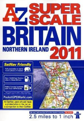 Great Britain Super Scale Road Atlas (A-Z Road Atlas S.)