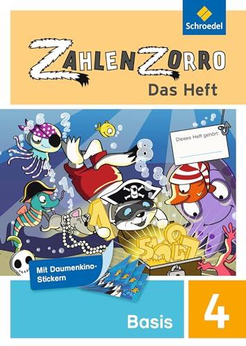 Zahlenzorro - Das Heft: Basisheft 4