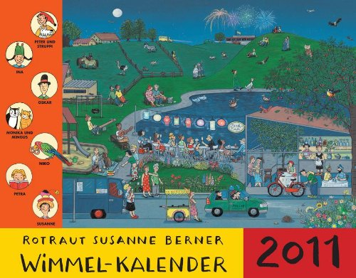 Wimmel-Kalender 2011: Wandkalender - monatlich