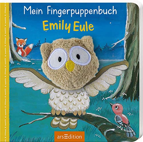 Mein Fingerpuppenbuch – Emily Eule: Ein allererstes Spielbuch mit echter Plüschfingerpuppe für Kinder ab 24 Monaten