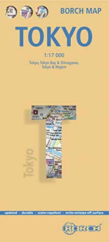 Tokio / Tokyo 1:17 000 (Borch Maps)