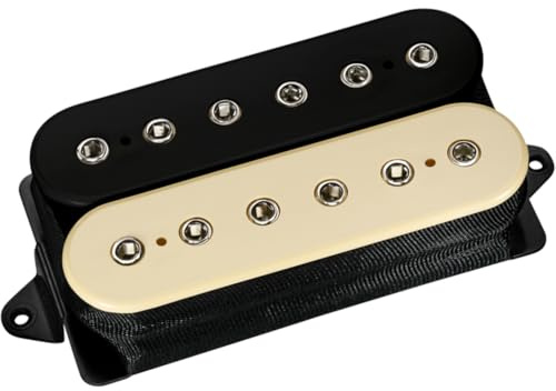 DiMarzio DP 227BC LiquiFire Humbucker E-Gitarren Tonabnehmer, Schwarz/Crème
