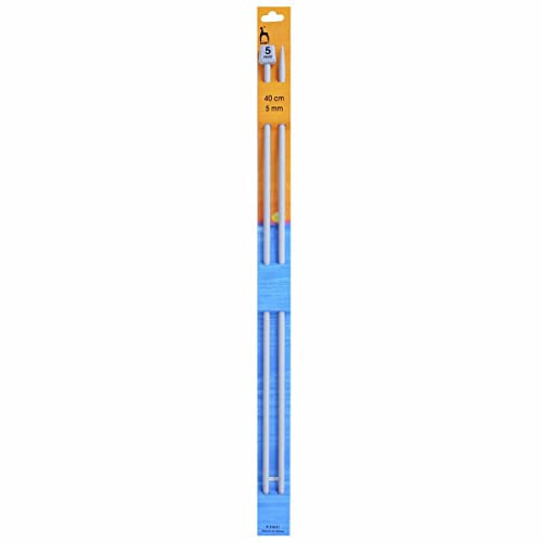 Pony Classic Aluminium Knitting Needles, 40cm x 5.00mm - 1 Piece