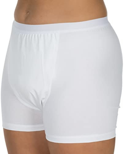 Suprima Inkontinenz Slip (Baumwolle/Lycra Slip mit angeschnittenem Bein) Art. 1-262-000 (für Frauen) - Gr. 4850 - weiss