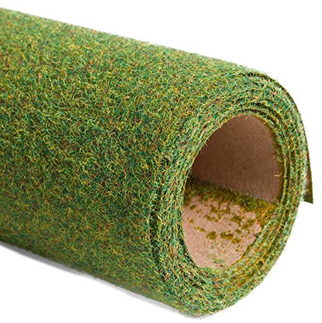 Hairy Grass Landscape Mat Roll 48 x 24 Javis Wargame 00 N Gauge Model Railways