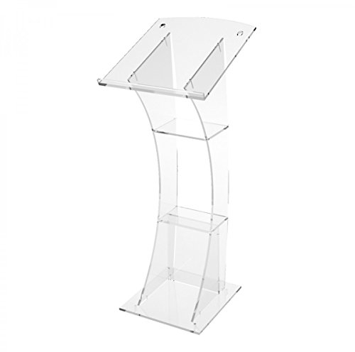 Avà srl Lesepult aus Plexiglas transparent mit geneigter Leseplatte