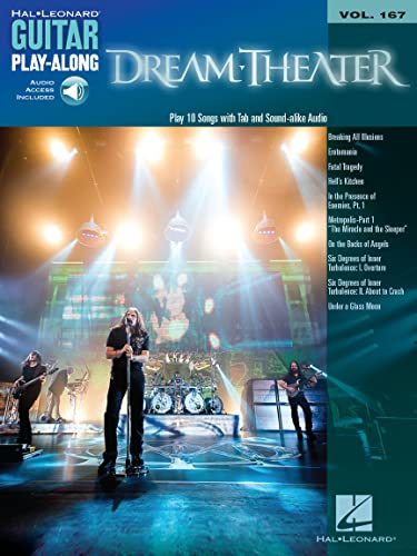Dream Theater: Guitar Play-Along Volume 167 (Hal Leonard Guitar Play-Along)