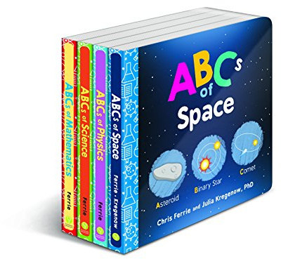Baby University Abc's Board Book Set: Four Alphabet Board Books for Toddlers