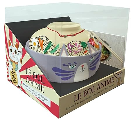 Coffret Les dîners manga ramen - boîte et accessoire