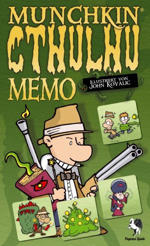 Pegasus Spiele 55010G - Munchkin Cthulhu Memo