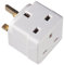 Voice Activated Wireless GSM Spy Bug SIM Mains 2 Way Adapter Plug Doubler Surveillance Adaptor - Genuine Gismotronix Device Assembled in UK