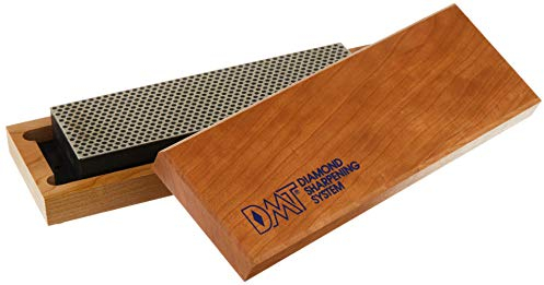 Diamant DMT 8 en pierre à aiguiser dans boîte en bois Grain 220 – Extra épaisse