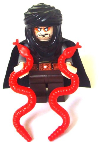 LEGO Prinz von Persien Figur Führer der Hassassinen mit Zwei Schlangen