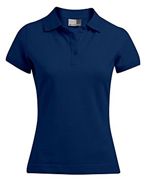 Poloshirt 92-8 Plus Size Damen, Marineblau, XXL