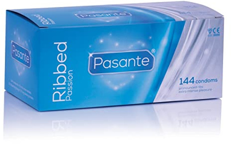 Pasante Healthcare Limited Gerippte Kondome – 144 Stück