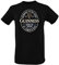 Guinness Herren English Label Print T-Shirt, Schwarz, L