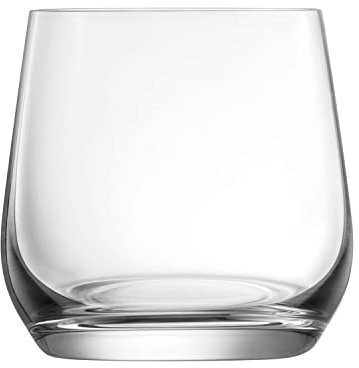 LUCARIS Set 6 Bicchieri Acqua in Cristallo Cl 370. Modello Double Rock Hong Kong