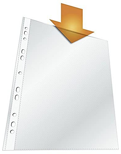 Durable Prospekthüllen DIN A4 Standard 0,035 mm, Made in Germany, 40 Stück, transparent, 265219