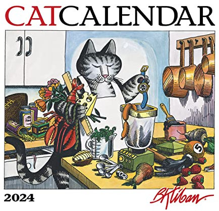 B. Kliban: CatCalendar 2024 Mini Wall Calendar
