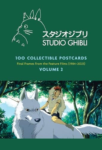 Studio Ghibli: 100 Collectible Postcards, Volume 2: Final Frames from the Feature Films (1984–2023)